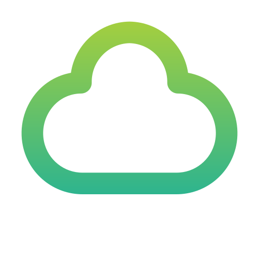 Cloud Generic Gradient Icon