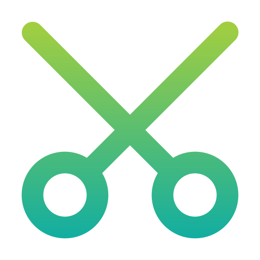 Cut free icon