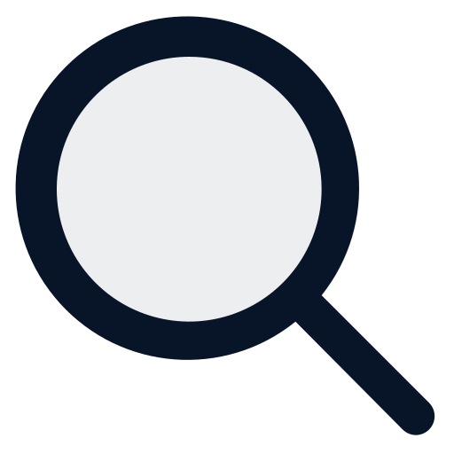 Magnifying glass Generic Outline Color icon