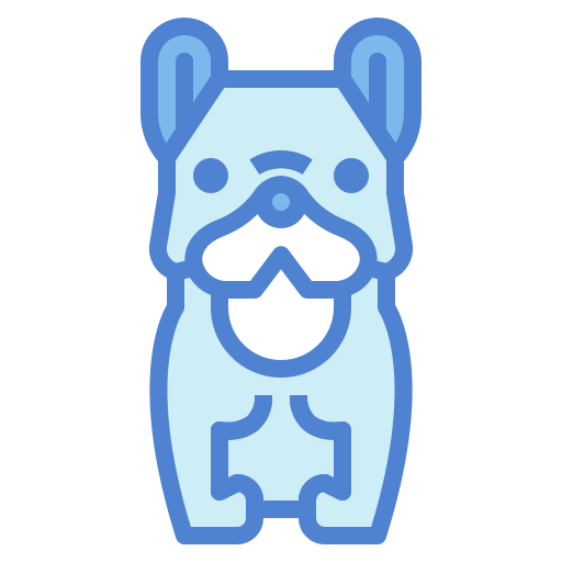 bulldog francés icono gratis