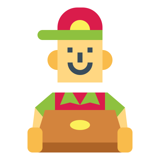 repartidor icono gratis