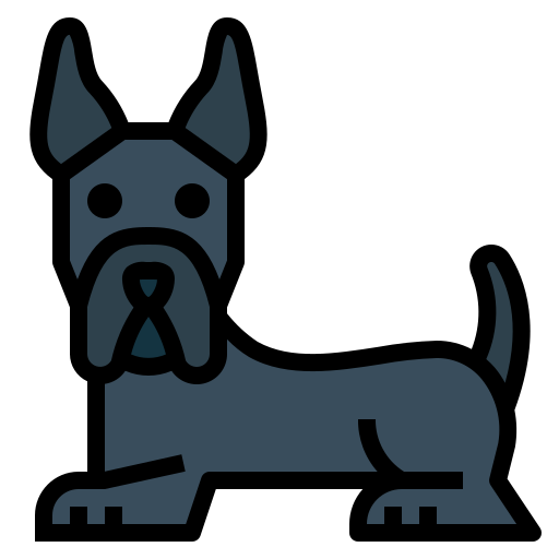 gran danés icono gratis