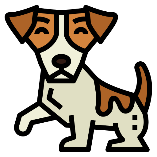 jack russell terrier icono gratis