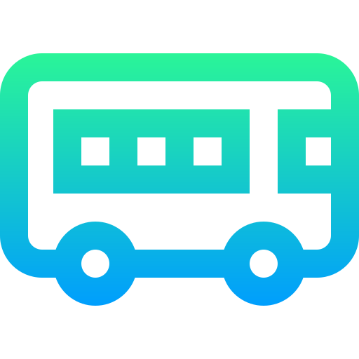 aparcamiento de autobuses icono gratis