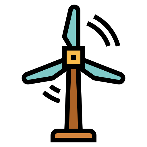 Wind turbine - Free ecology and environment icons