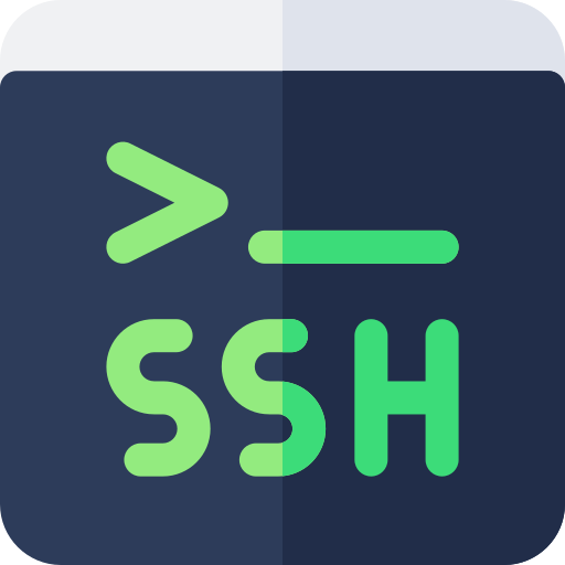 Ssh Basic Rounded Flat icon