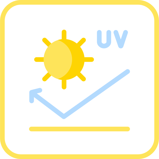 protección uv icono gratis