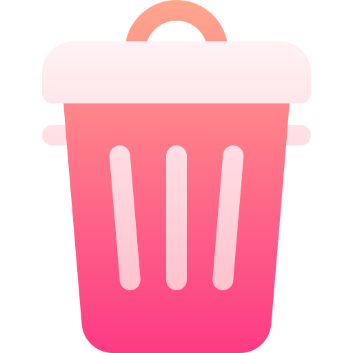 Bin Basic Gradient Gradient icon