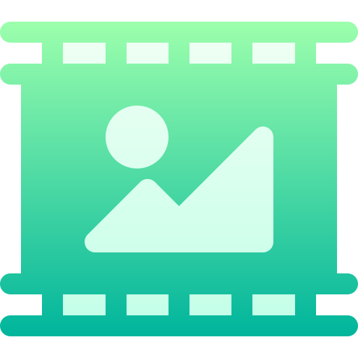 rollo de película icono gratis