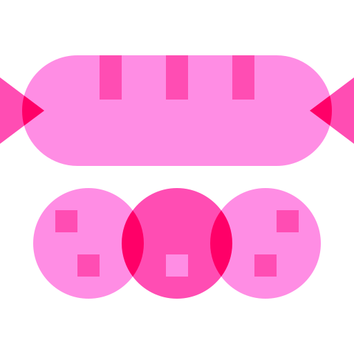 Sausage Basic Sheer Flat icon