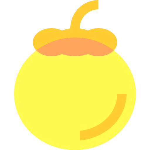 mangostán icono gratis