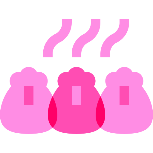 bola de masa hervida icono gratis