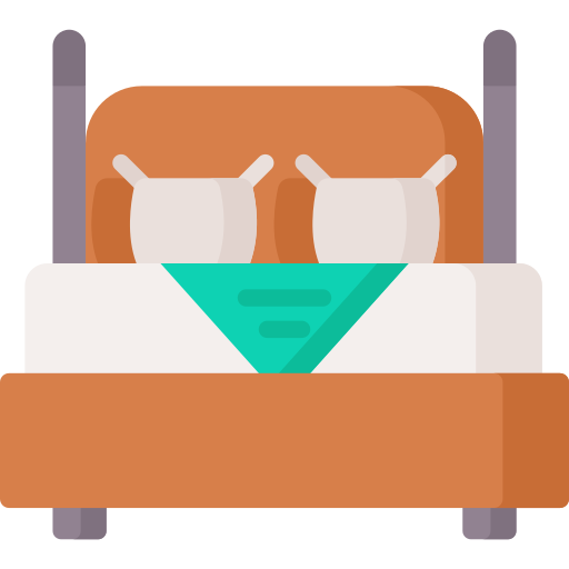 cama de casal grátis ícone cama de casal grátis ícone