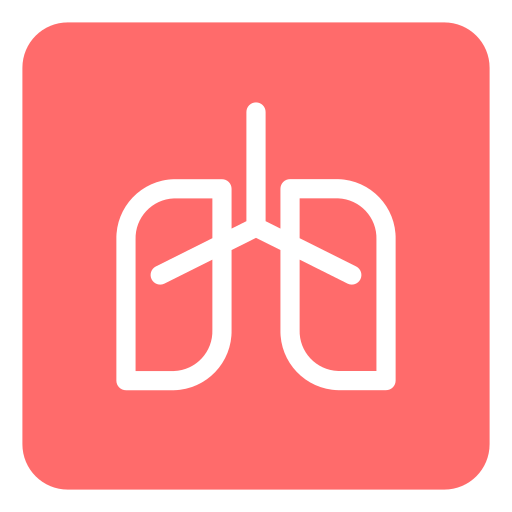poumons Icône gratuit