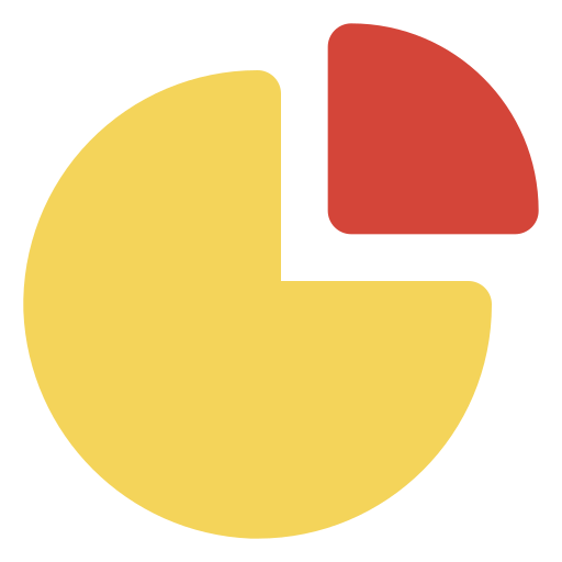 Pie Chart Generic Flat Icon 0438