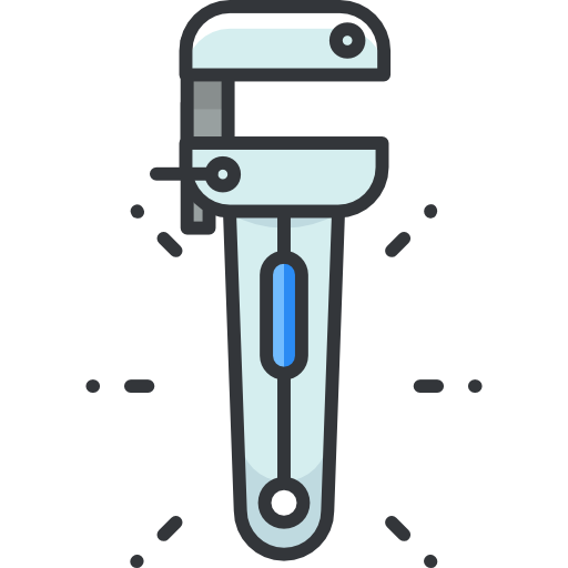 llave inglesa icono gratis