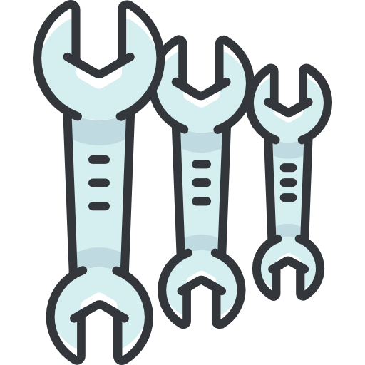 Wrench free icon