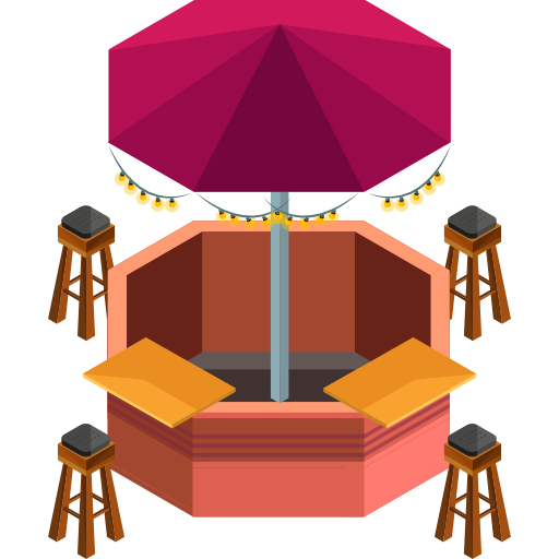 terraza icono gratis