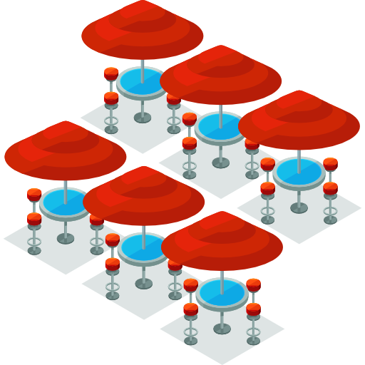 terraza icono gratis