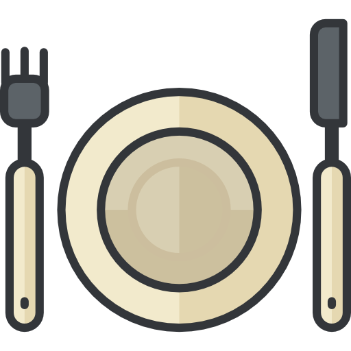 Restaurant Roundicons Premium Lineal Color icon