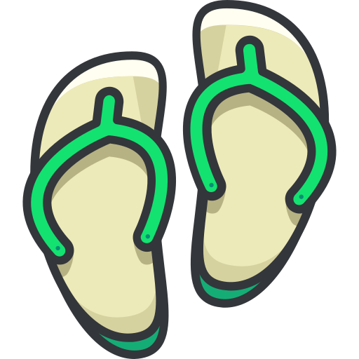 Flip flops - free icon