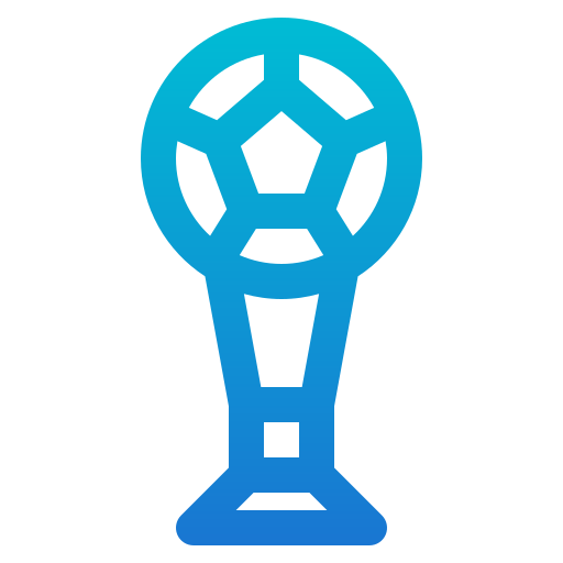 copa de fútbol icono gratis