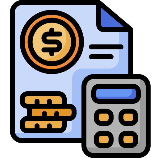 Budget Generic Outline Color icon