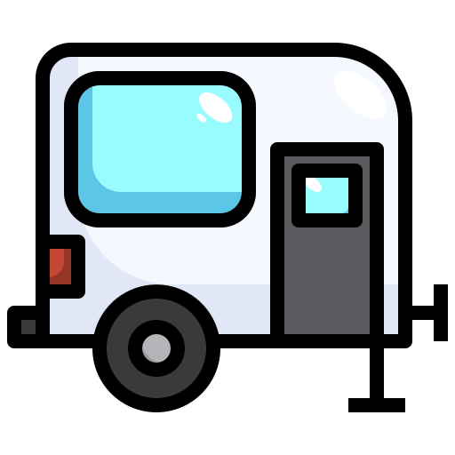 autocaravana icono gratis