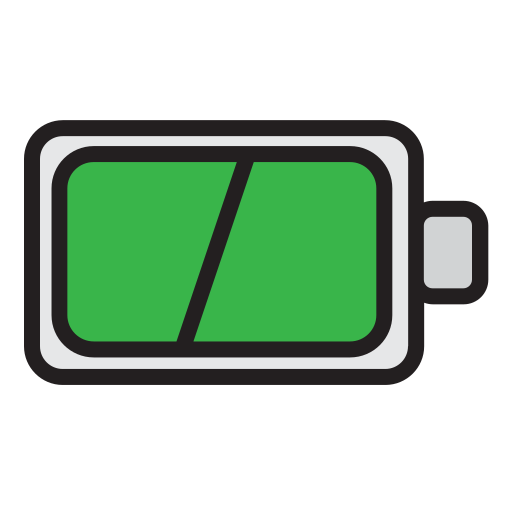 Battery Generic Outline Color icon