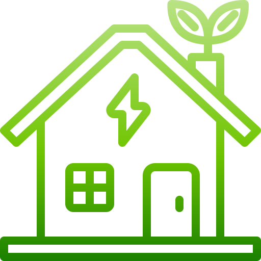 maison écologique Icône gratuit maison écologique Icône gratuit