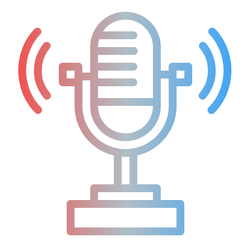 Microphone Generic Gradient icon