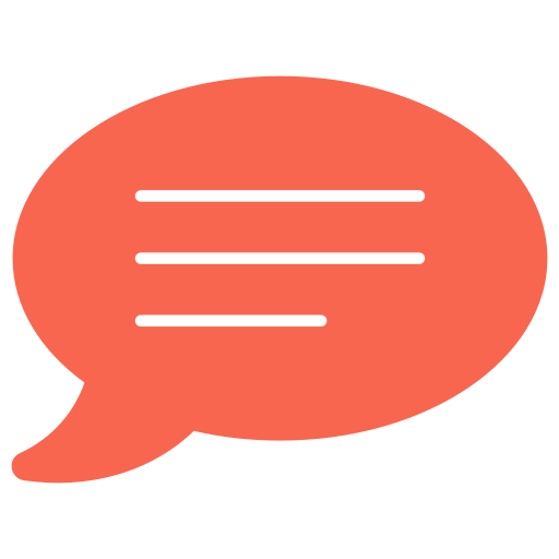 Speech bubble Generic Flat icon