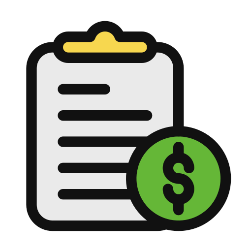 despesas grátis ícone