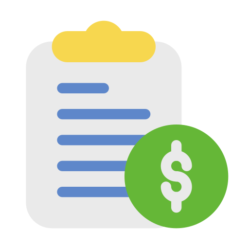 despesas grátis ícone