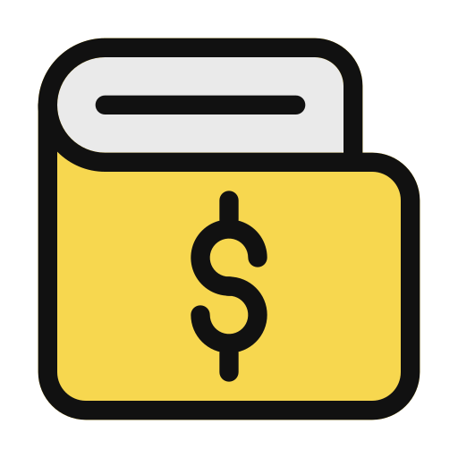 carteira grátis ícone