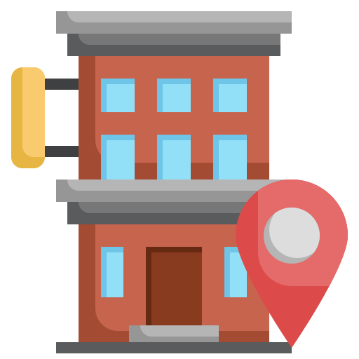 Hotel - Free maps and location icons