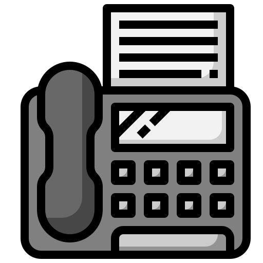 fax Icône gratuit