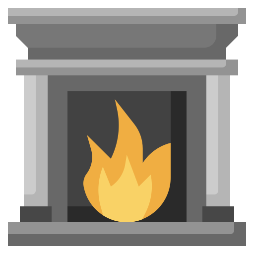 chimenea icono gratis