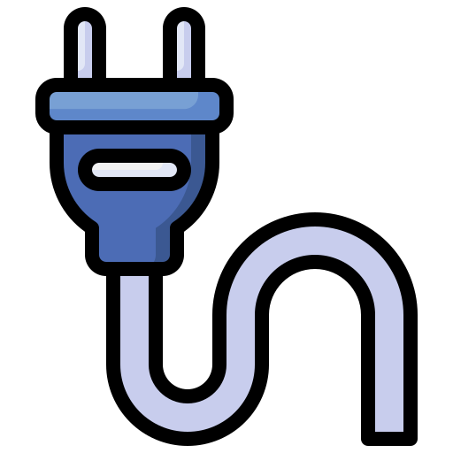 Plug Surang Lineal Color icon