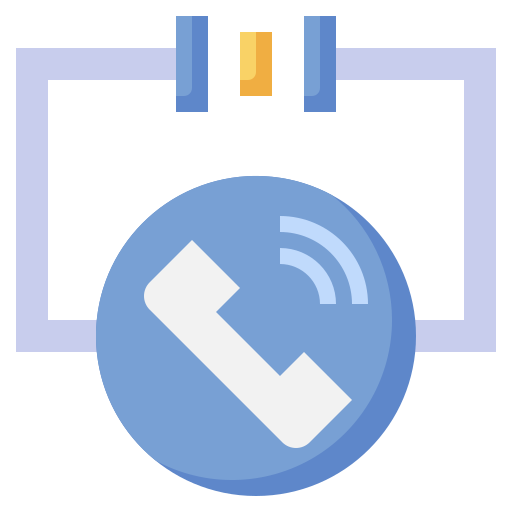 llamada telefónica icono gratis