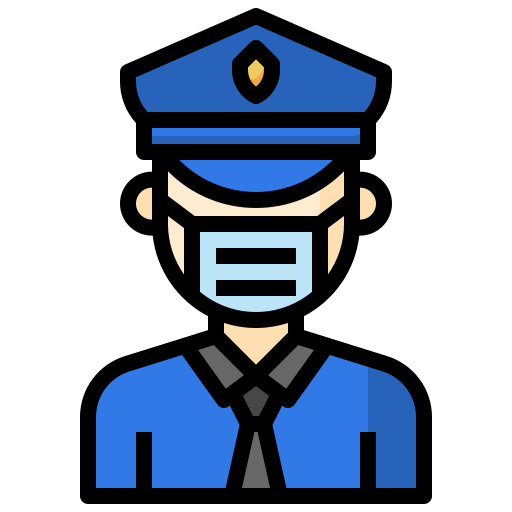 policía icono gratis