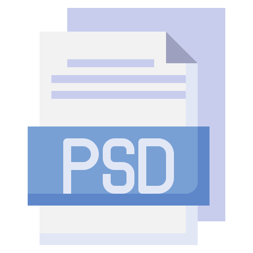 archivo psd icono gratis