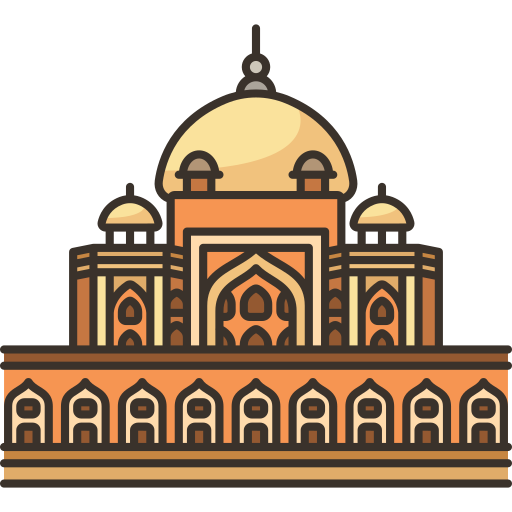 tumba de humayun icono gratis