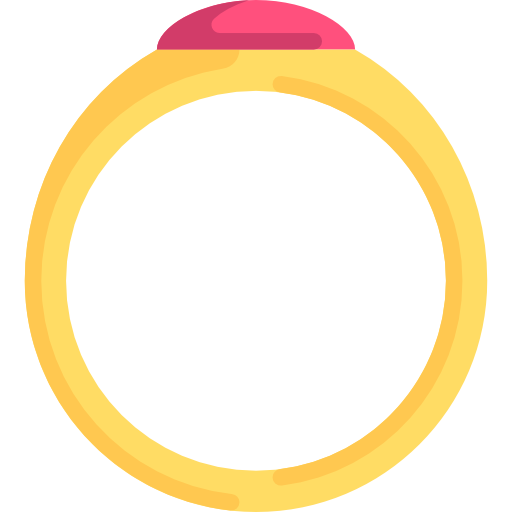 Diamond ring Special Flat icon