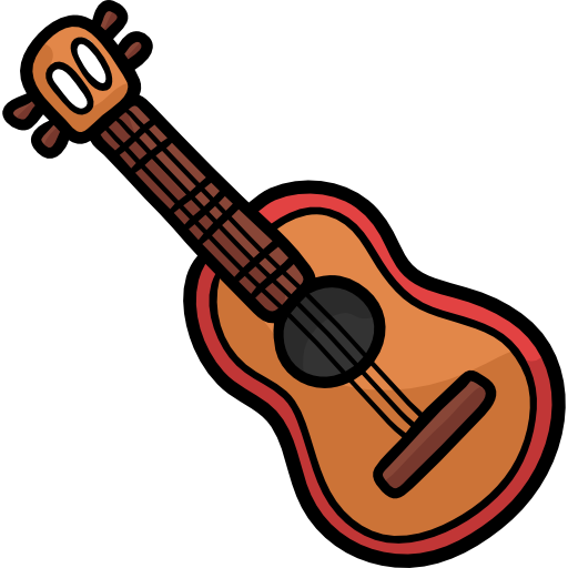 guitarra acustica icono gratis