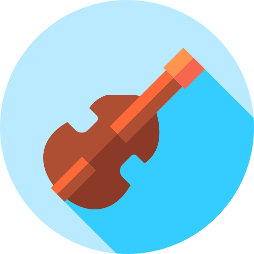 violín icono gratis