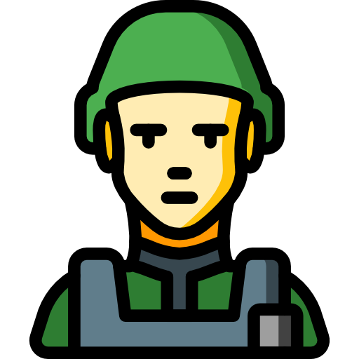 soldat Icône gratuit soldat Icône gratuit