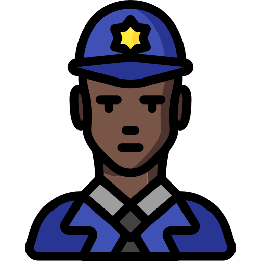 Policeman Basic Mixture Lineal color icon