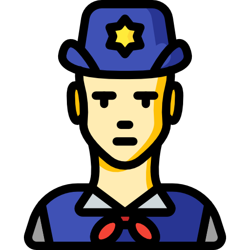 policial grátis ícone