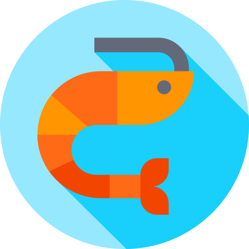 Shrimp free icon